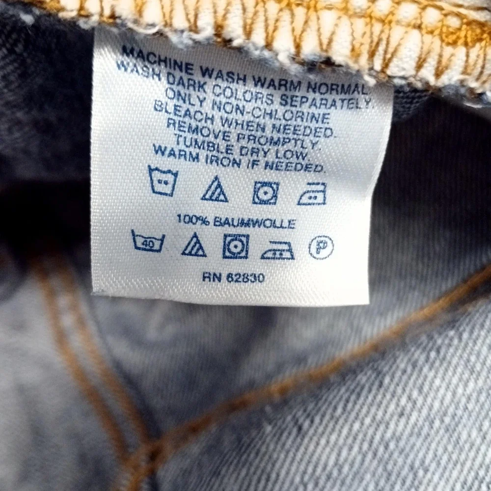 Lands End Jeans Mens 40 Blue Traditional Fit Classic Denim Straight Leg‎ Pants